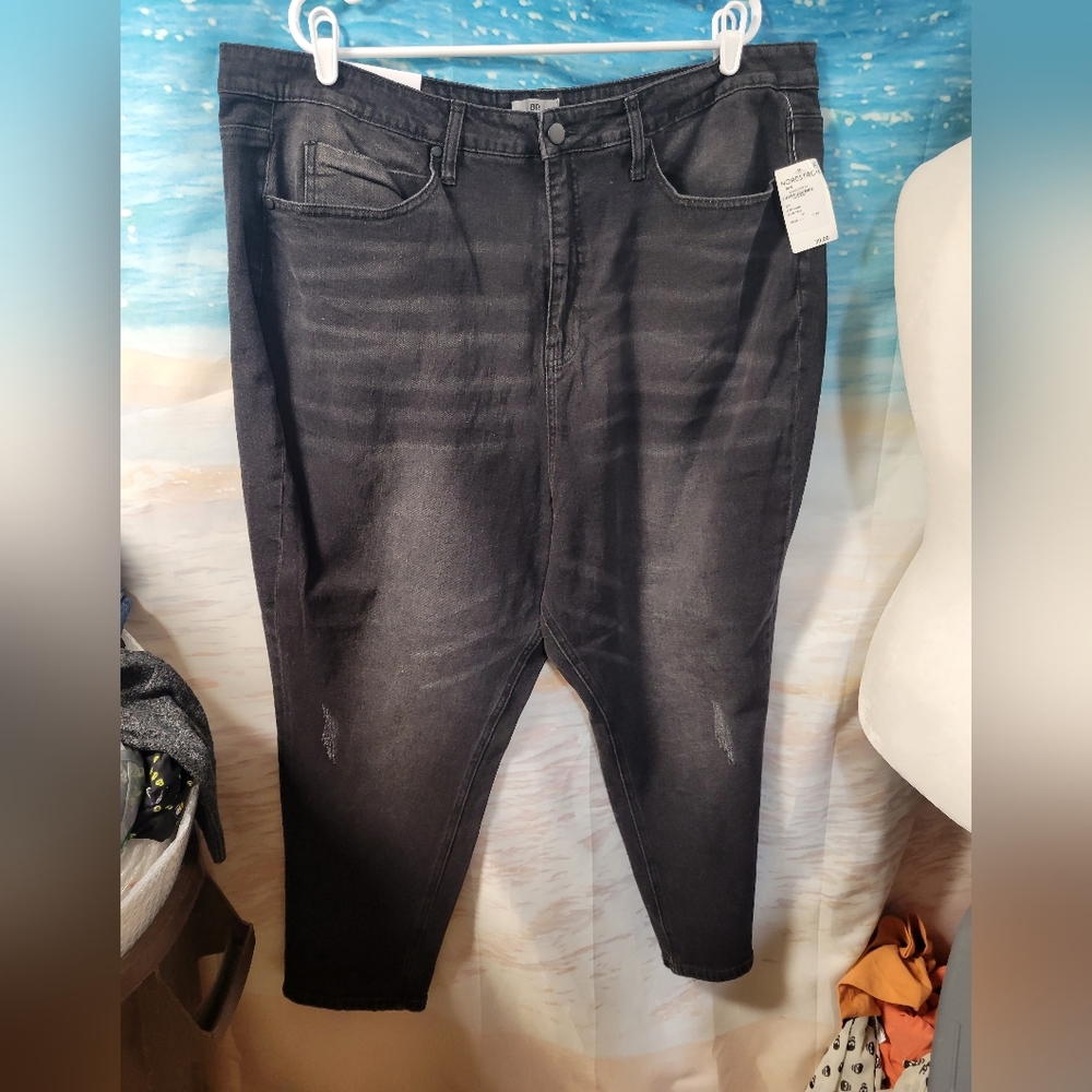 BP Nordstrom NWT Black‎ Wash Jeans Size 20W